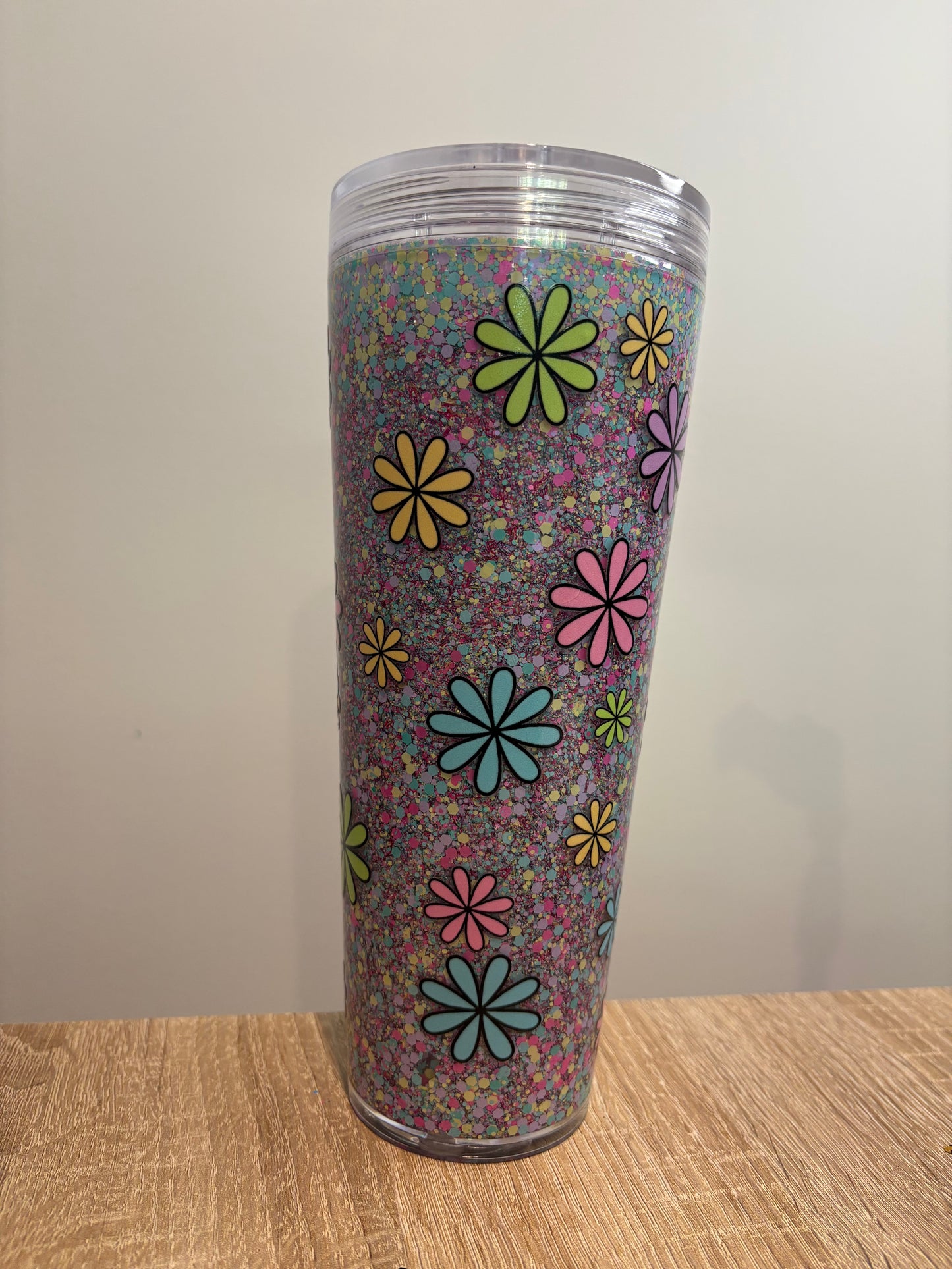 24oz Snow Globe Tumbler